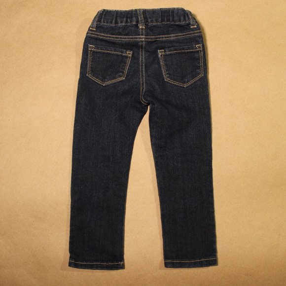 2 Pairs Girl's 3T Skinny Jeans - Picture 4 of 7